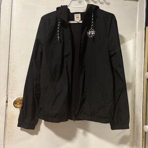 Vans Black Windbreaker Jacket